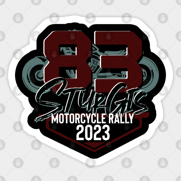 Logo style 83rd sturgis motorcycle rally 2023 Sturgis South Dakota